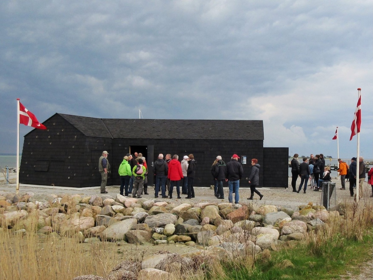 Marstal Kajakklub kayak house at Vestre Bådehavn in Ærøskøbing