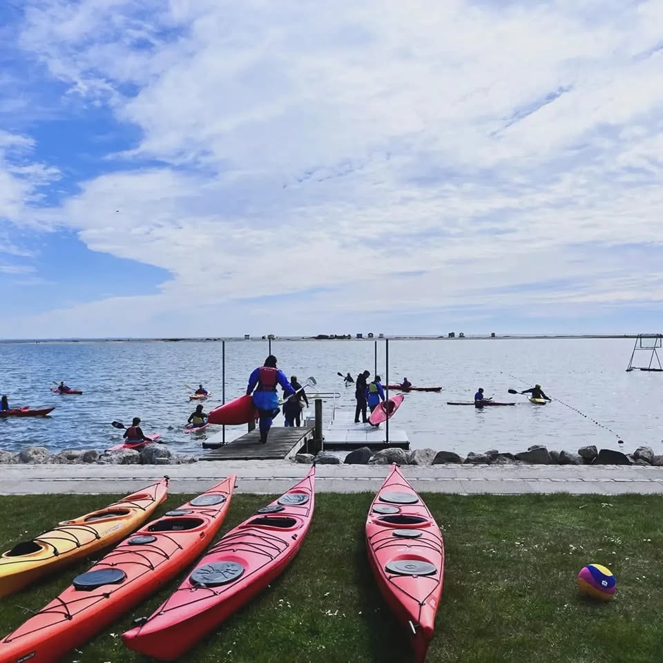 Kajakker, SUP-boards og udstyr i Marstal Kajakklub